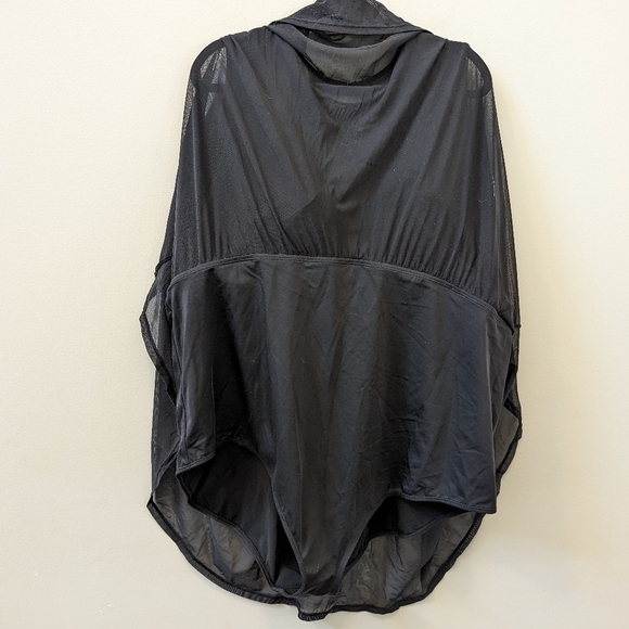 Torrid Black Mesh Overlay Swim Dress Size 6X - Picture 6 of 16